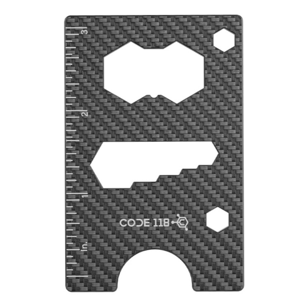 Code 118 Carbon Fiber Multi Tool Card